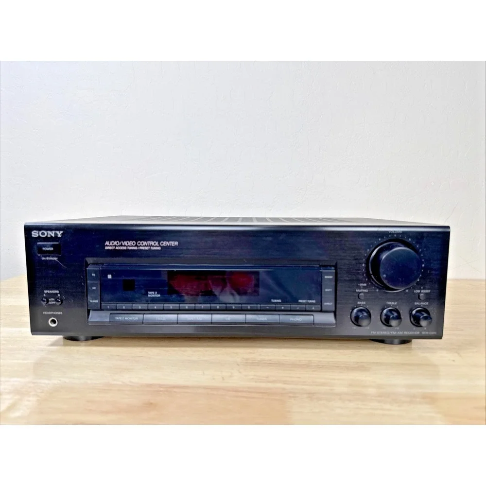 Sony STR-D315 AV Control Center AM FM Stereo Receiver Tested Working No Remote